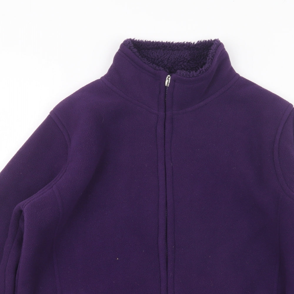 EWM Womens Purple   Jacket  Size 10
