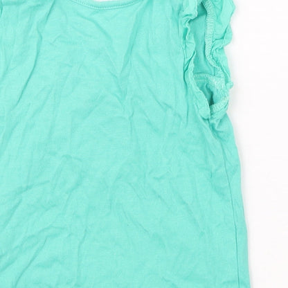 Gap Girls Green   Basic T-Shirt Size 12-18 Months