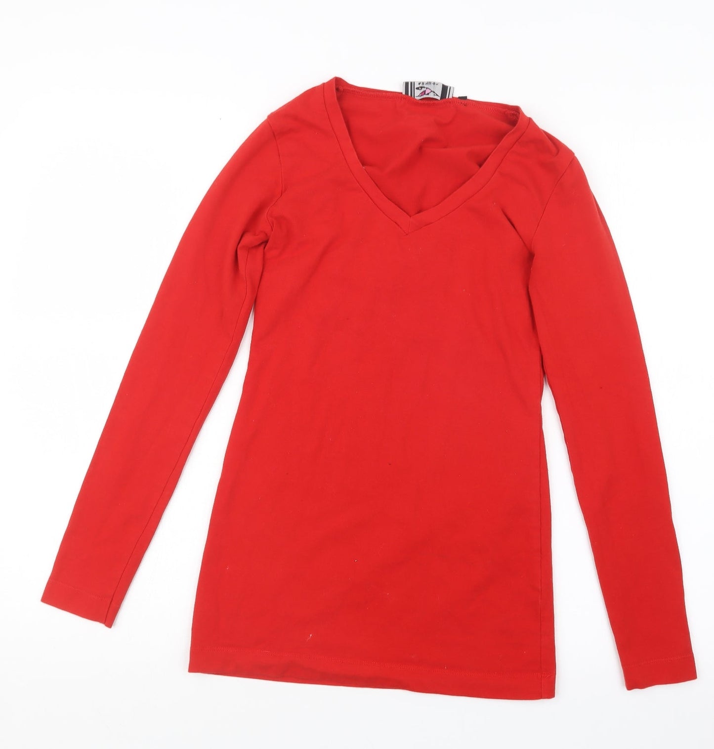YLondon Womens Red   Basic T-Shirt Size S