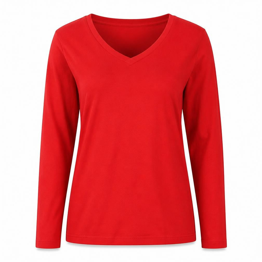YLondon Womens Red   Basic T-Shirt Size S