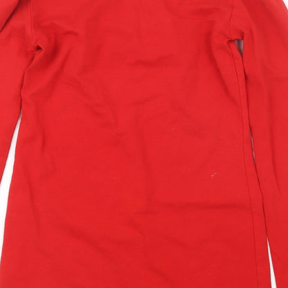 YLondon Womens Red   Basic T-Shirt Size S