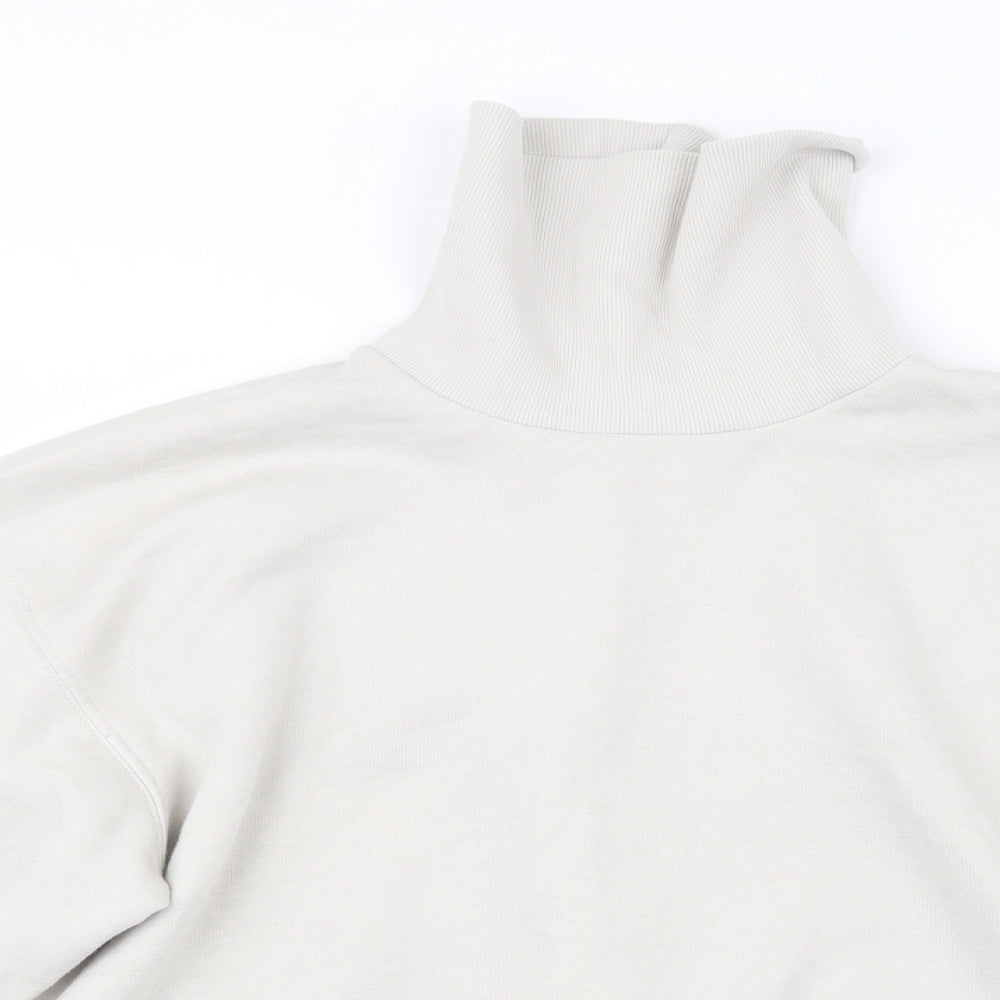 Zara Womens Grey   Pullover Jumper Size M