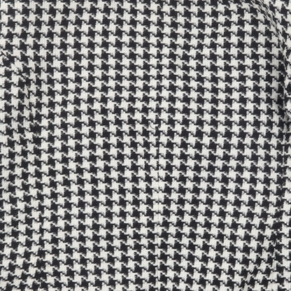 Preloved Wardrobe Womens Black Houndstooth  Jacket  Size 14 - Label