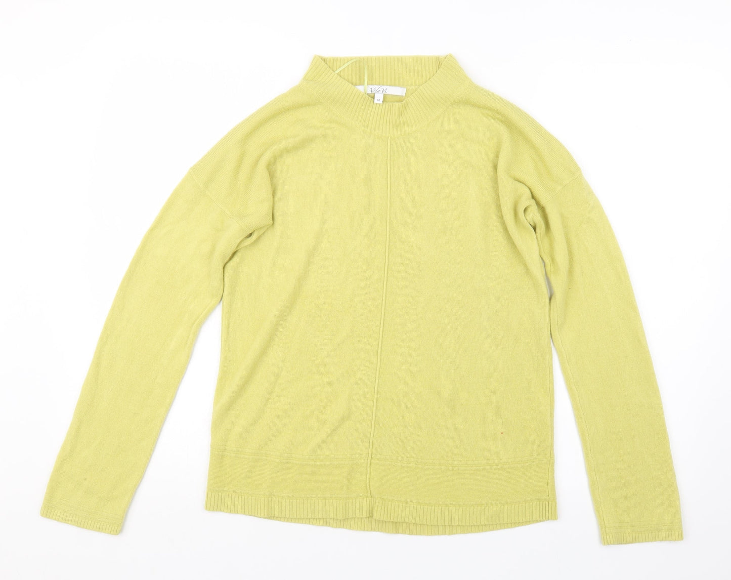 Vid a Vi Womens Green  Knit Pullover Jumper Size M