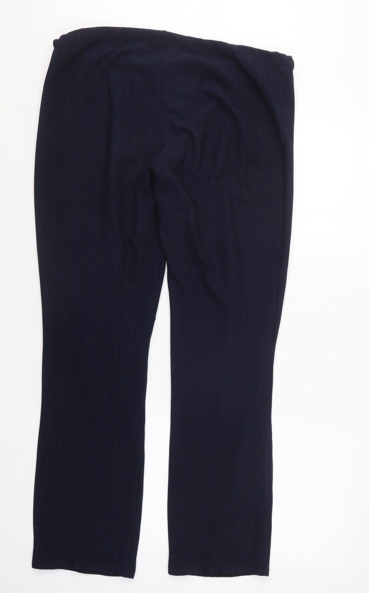 Preworn Womens Blue   Trousers  Size 14 L29.5 in