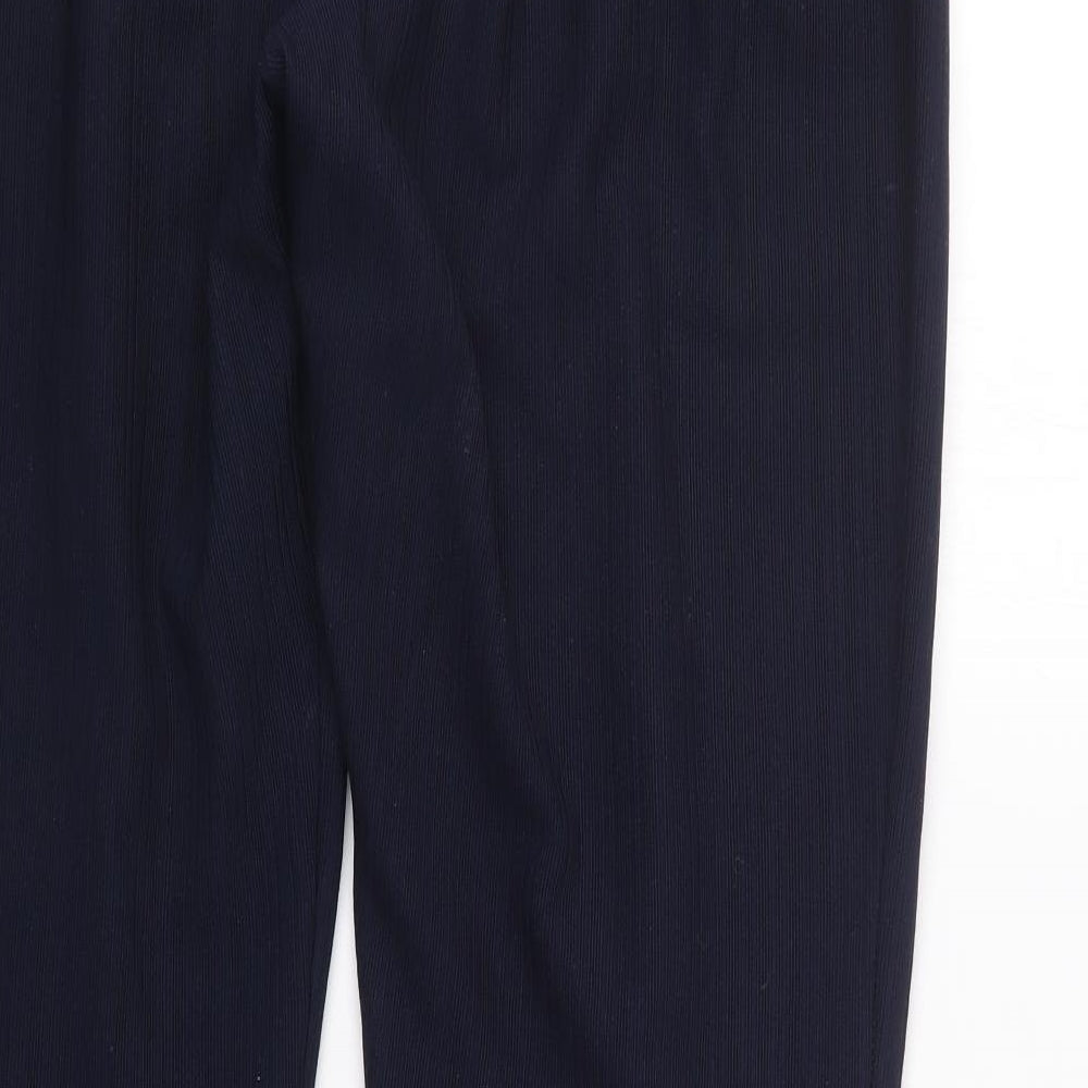 Preworn Womens Blue   Trousers  Size 14 L29.5 in