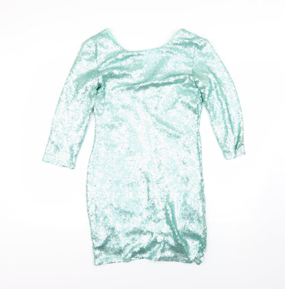 Blink Womens Green   Fit & Flare  Size 12