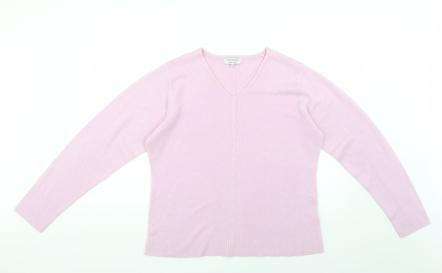marianna Womens Purple   Pullover Jumper Size XL