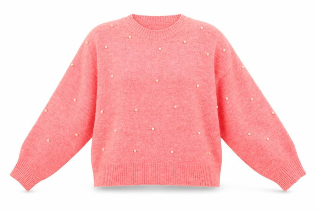 New Look Womens Pink   Pullover Jumper Size L