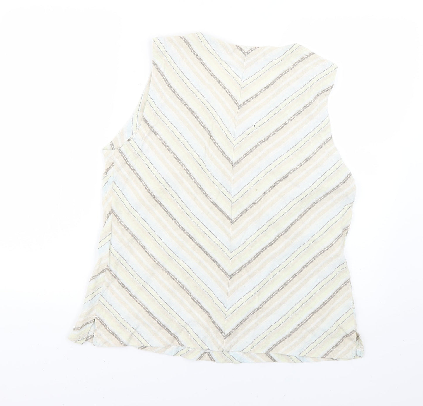 George Womens Multicoloured Striped  Basic T-Shirt Size 18