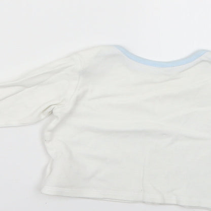 Marks & Spencer Baby White   Basic T-Shirt Size 3-6 Months