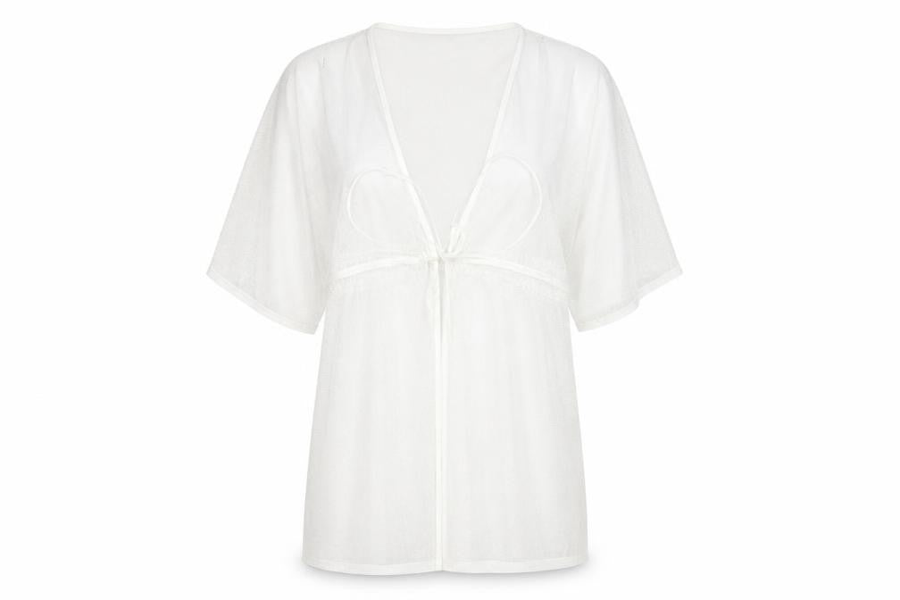 Primark Womens White   Cardigan Jumper Size 12