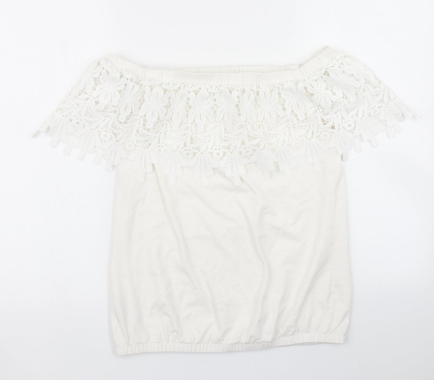 V Womens White   Basic Tank Size 10