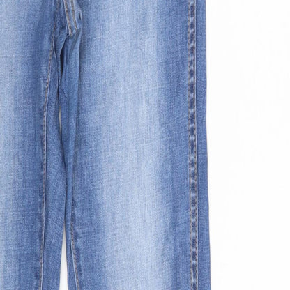 H&M Womens Blue  Denim Jegging Jeans Size S L32 in