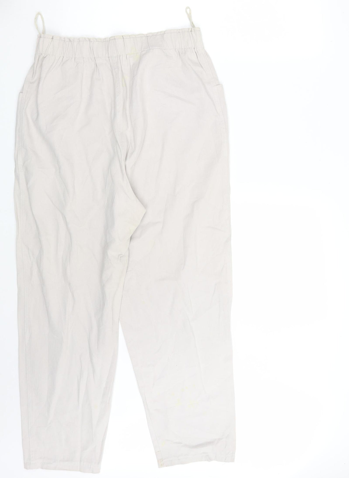 Preworn Womens Beige   Dress Pants Trousers One Size L25 in