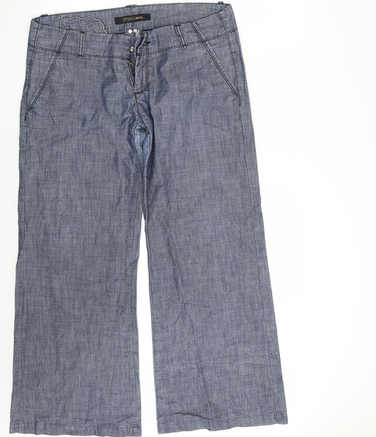 House Jeans Womens Blue  Denim Straight Jeans Size 36 in L30 in