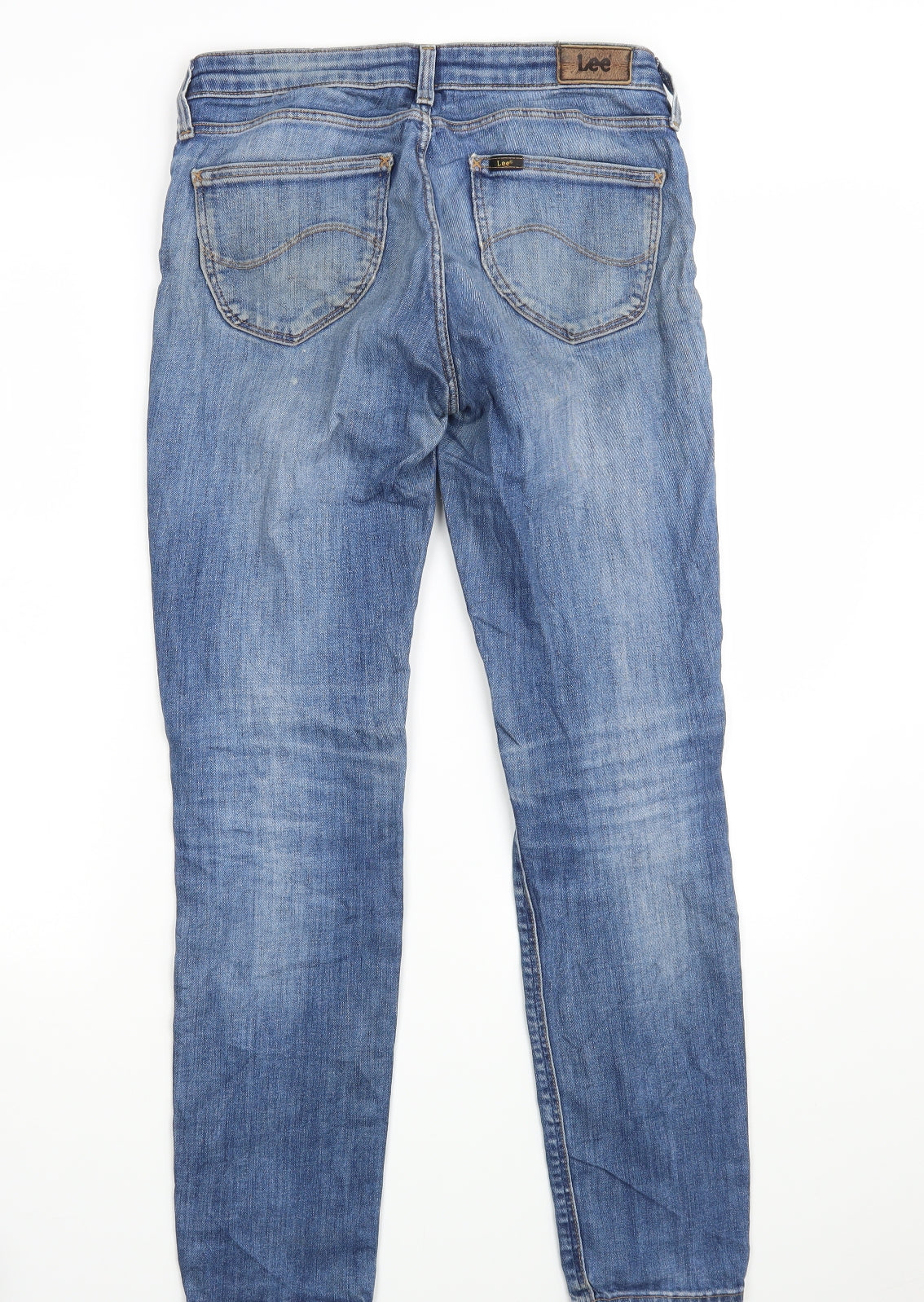 Lee Mens Blue  Denim Skinny Jeans Size 30 in L29 in