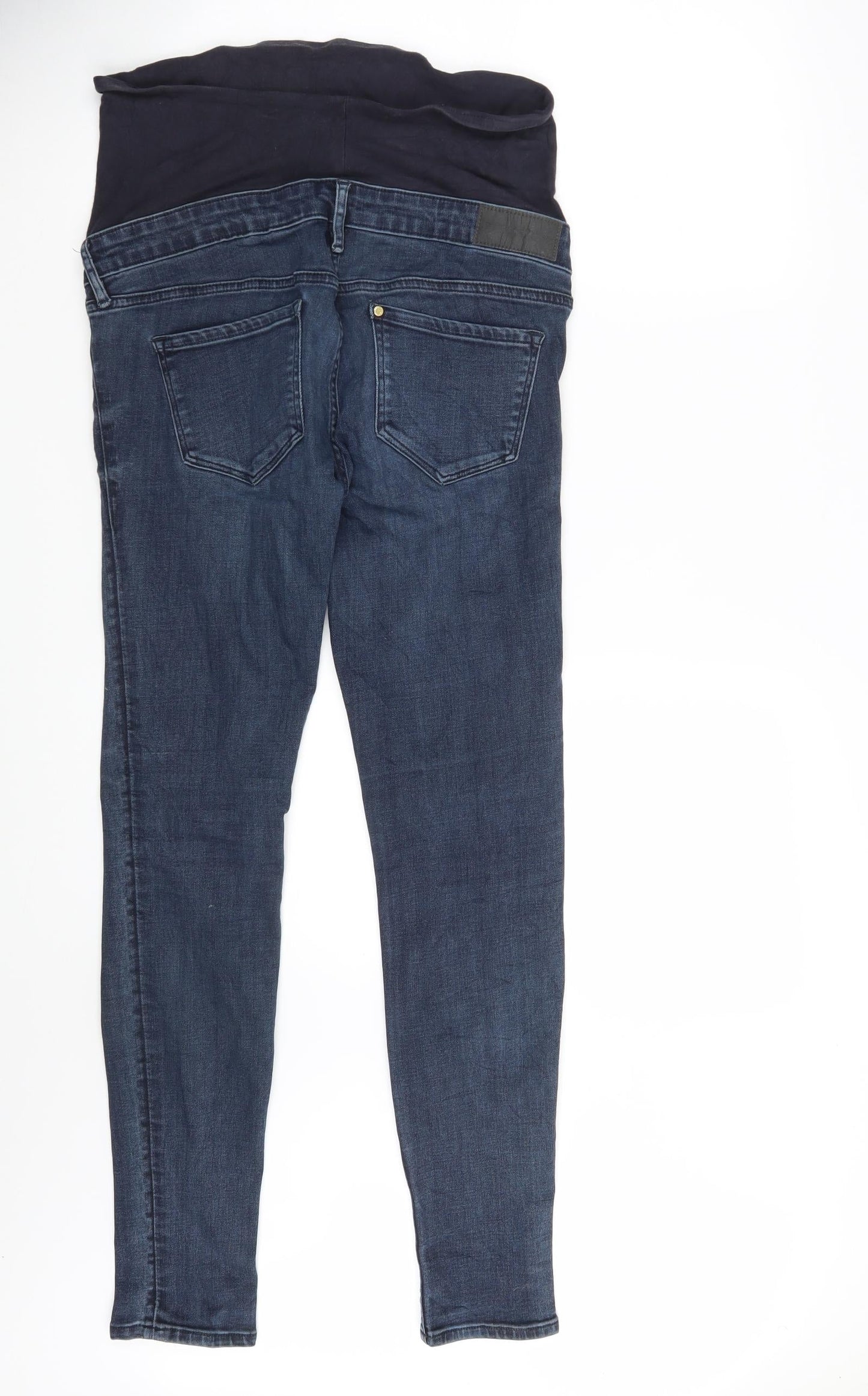 H&M Womens Blue  Denim Mom Jeans Size 8 L30 in