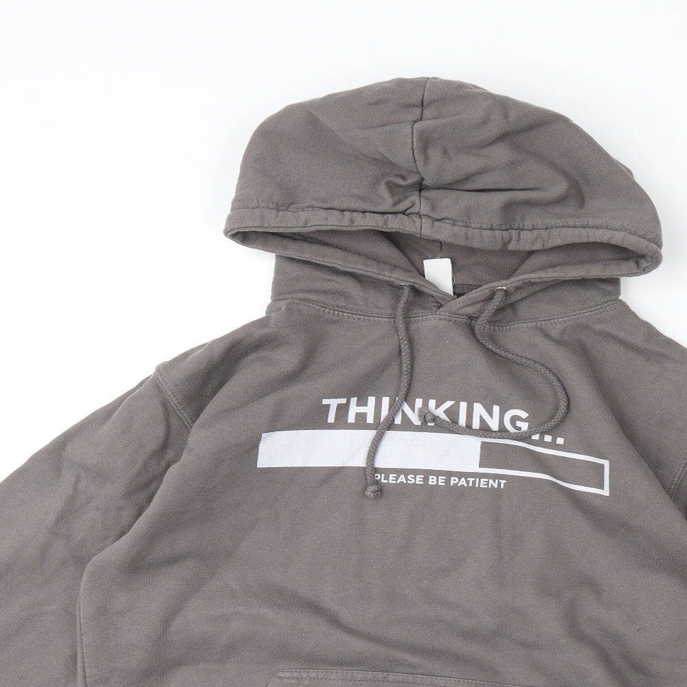 awd Womens Grey   Pullover Hoodie Size XS