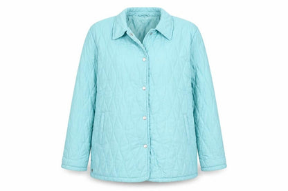 Pure & natural Womens Blue   Rain Coat Coat Size XL