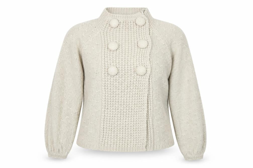 South Womens Beige   Cardigan Jumper Size 14