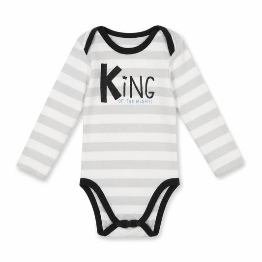 TEX Baby White Striped  Babygrow One-Piece Size 18 Months  - King