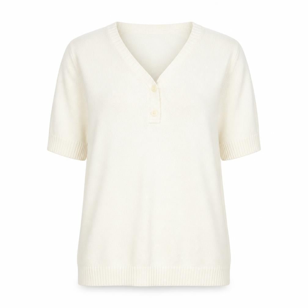 isle Womens Ivory   Pullover Jumper Size L