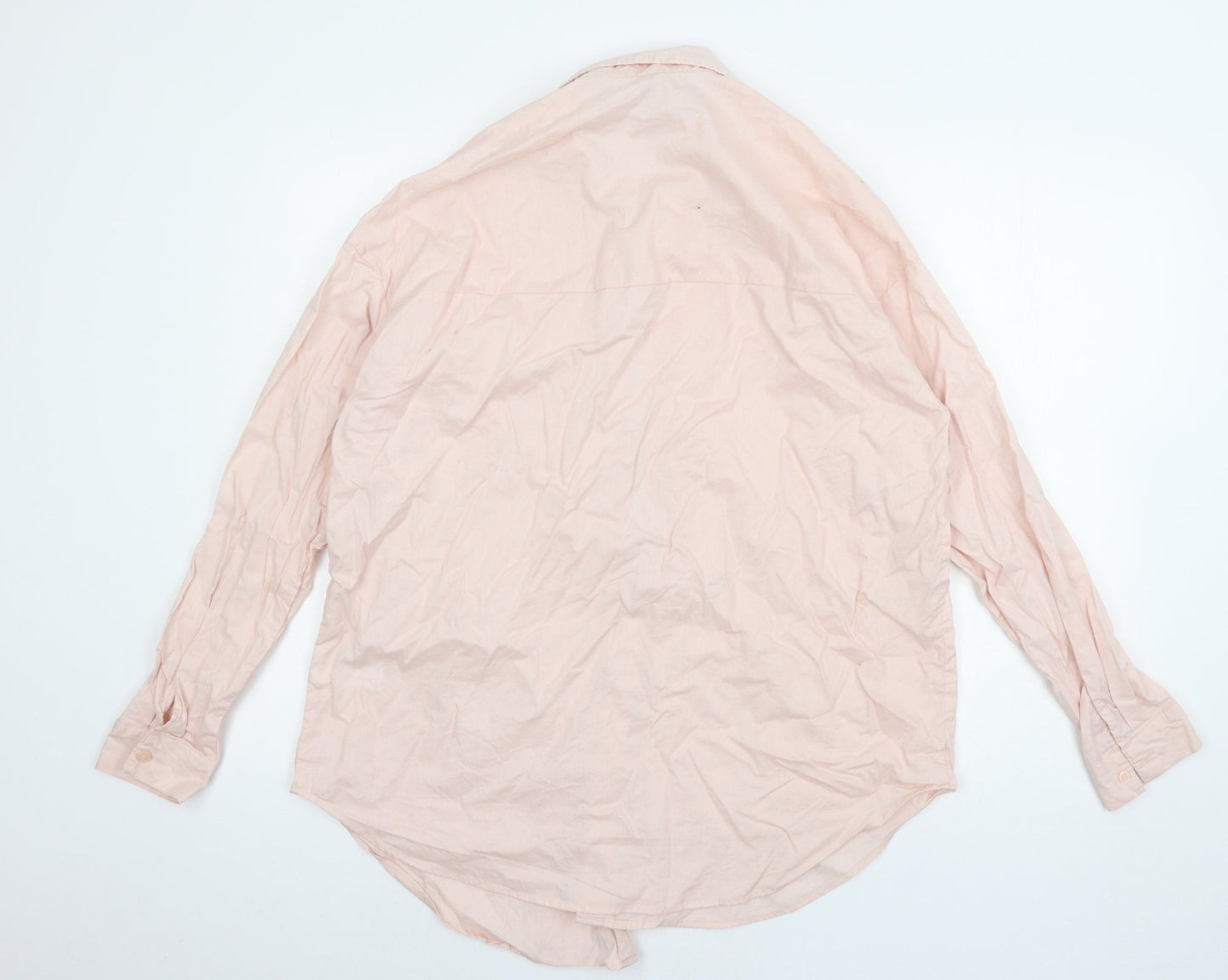H&M Mens Pink    Button-Up Size M