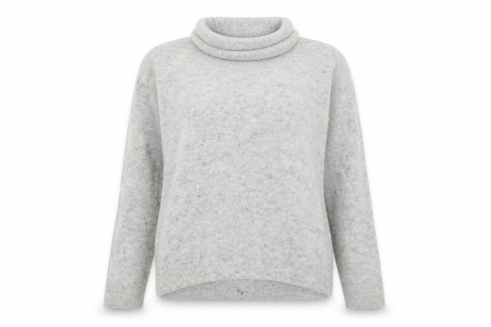 H&M Womens Grey  Knit Pullover Jumper Size S