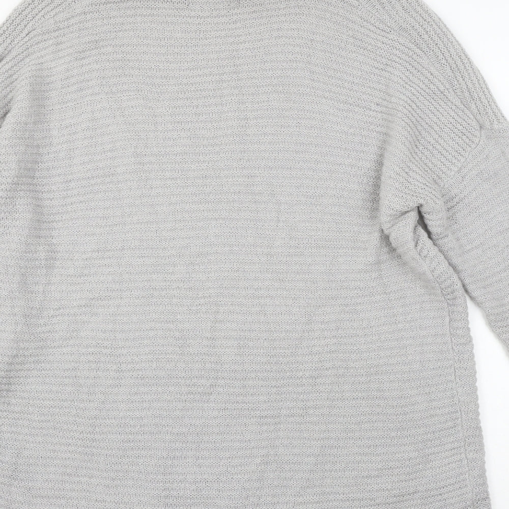 Marks and Spencer Womens Grey  Knit Pullover Jumper Size 18