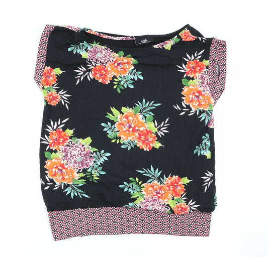 Wallis Womens Multicoloured Floral  Basic Blouse Size M