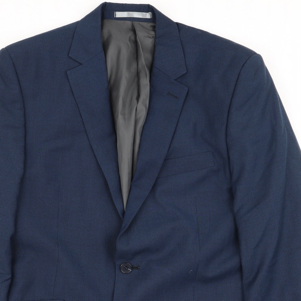 jack reid Mens Blue   Jacket Blazer Size 40