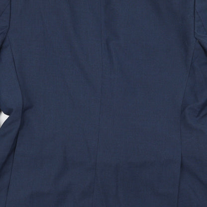 jack reid Mens Blue   Jacket Blazer Size 40
