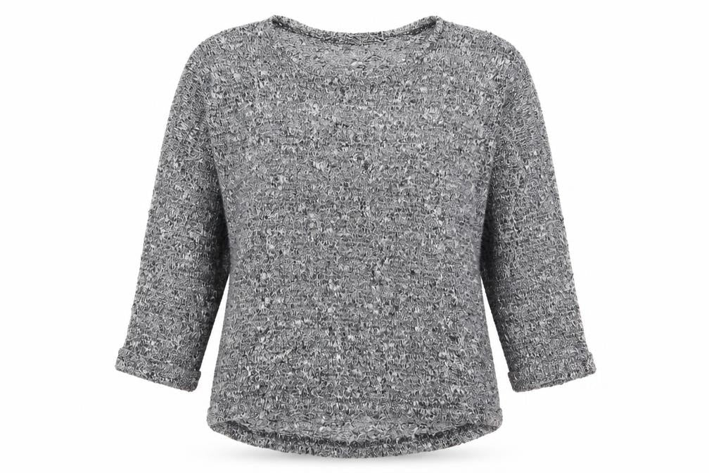 sparkle and fade Womens Grey   Basic T-Shirt Size S