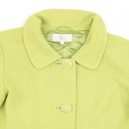 Country Casuals Womens Green Jacket Blazer Size 12