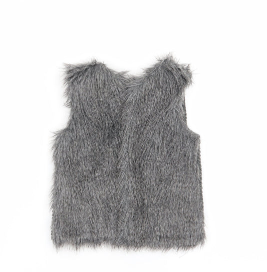 Primark Girls Grey   Cardigan Jumper Size 2-3 Years