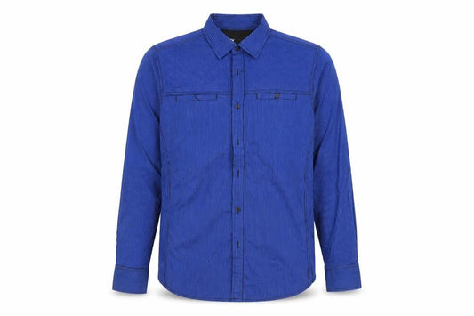 Easy Mens Multicoloured Striped   Button-Up Size L
