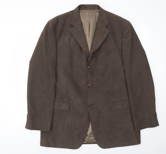 M&S Mens Brown   Jacket Blazer Size 42