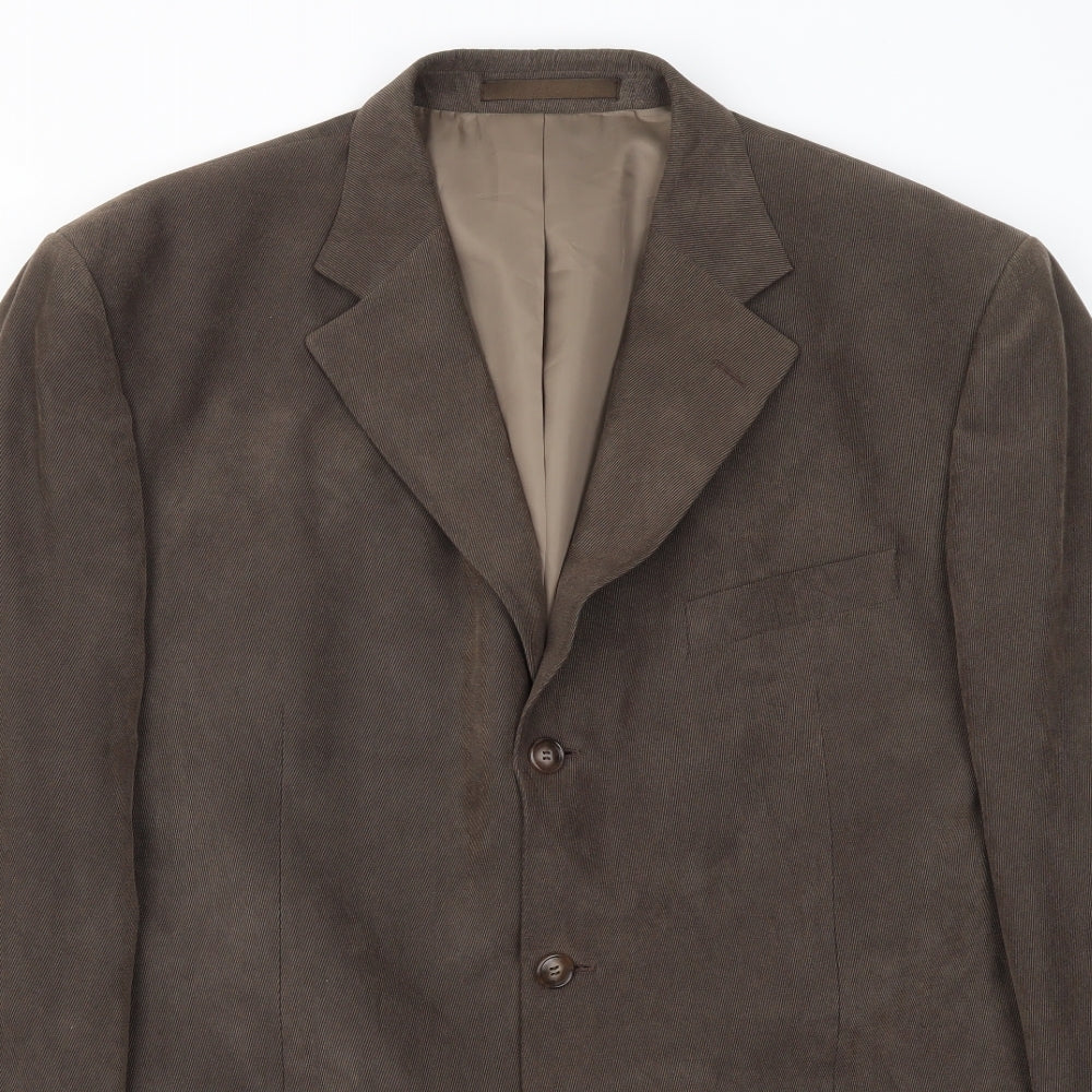 M&S Mens Brown   Jacket Blazer Size 42