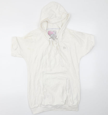 Next Womens White   Pullover Jumper Size 10
