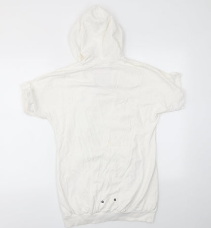 Next Womens White   Pullover Jumper Size 10