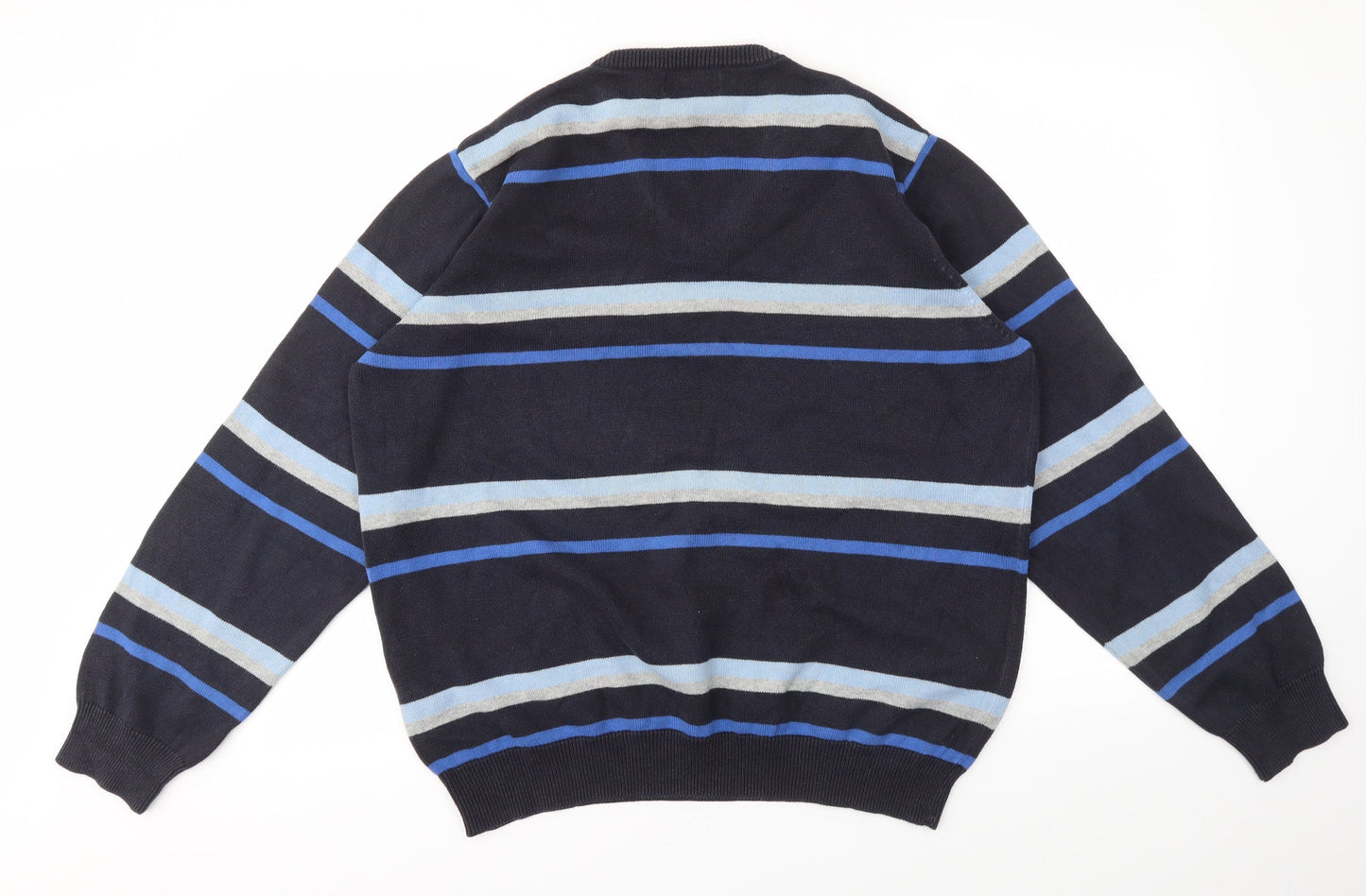 M&S Mens Multicoloured Polka Dot  Pullover Sweatshirt Size L