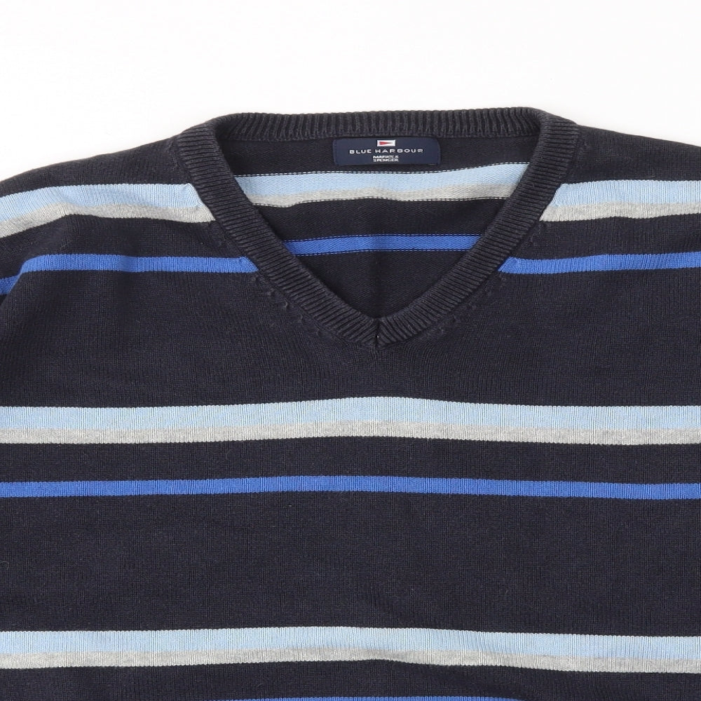 M&S Mens Multicoloured Polka Dot  Pullover Sweatshirt Size L