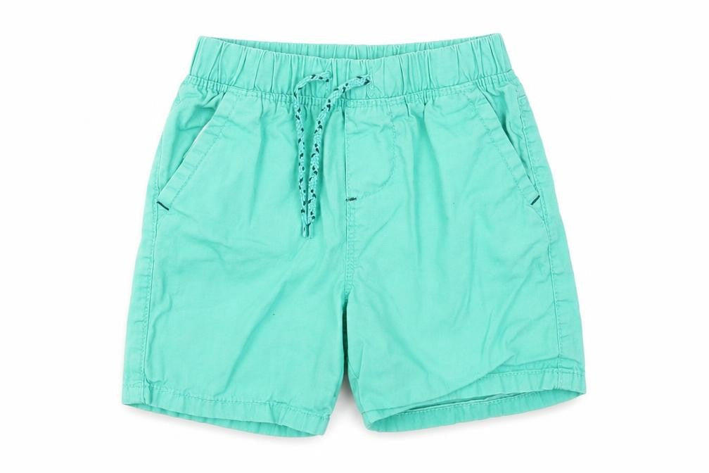 Rebel Boys Green Houndstooth  Cargo Shorts Size 2 Years