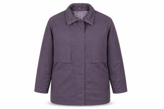 Preworn Womens Purple   Jacket Coat Size 8