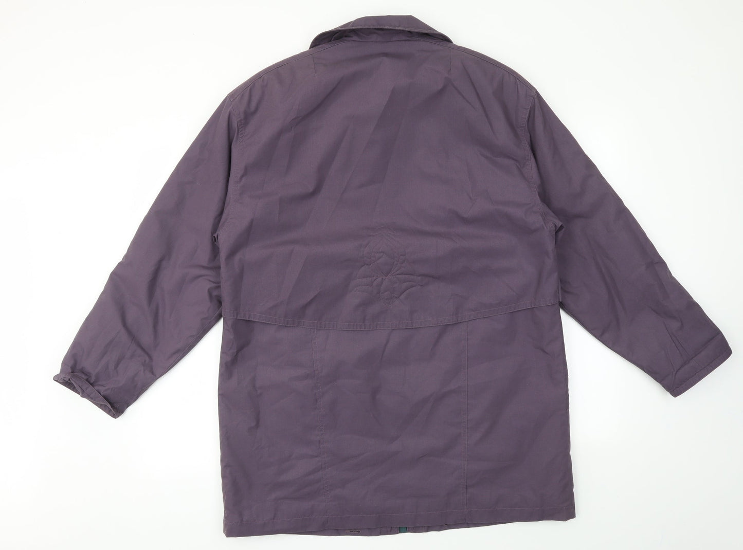 Preworn Womens Purple   Jacket Coat Size 8