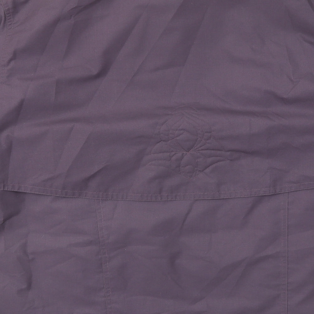 Preworn Womens Purple   Jacket Coat Size 8
