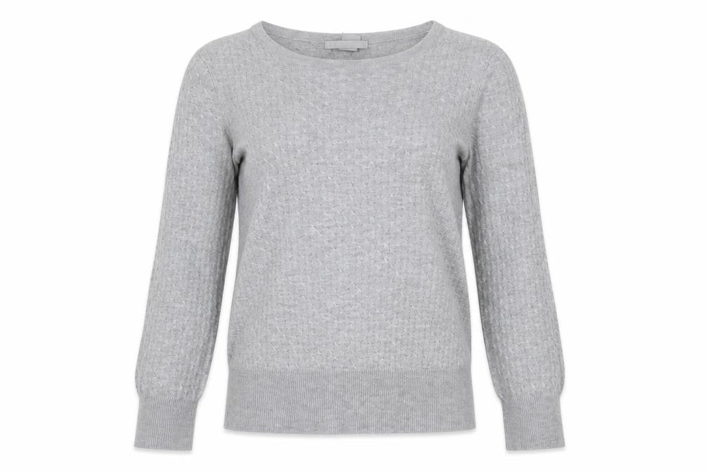 H&M Girls Grey   Pullover Jumper Size XS