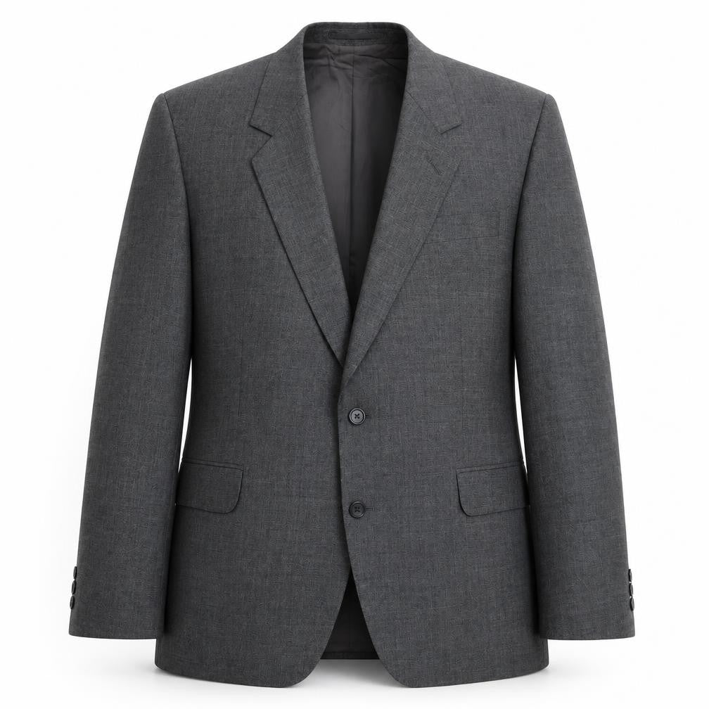 Varteks Mens Grey   Jacket Suit Jacket Size 44