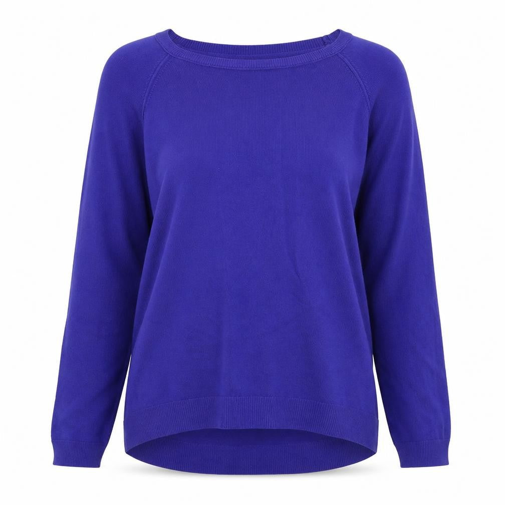 George Womens Blue  Knit Pullover Jumper Size 12